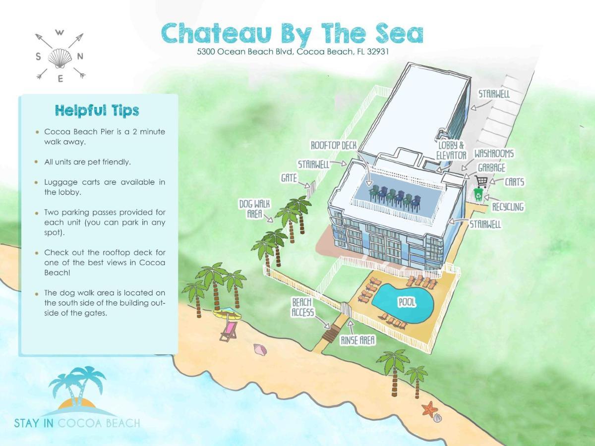 Chateau By The Sea Cocoa Beach Exteriör bild